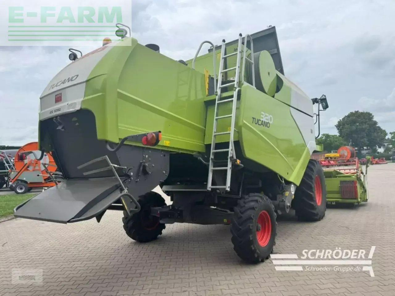 CLAAS tucano 320 - Derliaus nuėmimo kombainas: foto 5 CLAAS tucano 320 - Derliaus nuėmimo kombainas: foto 5