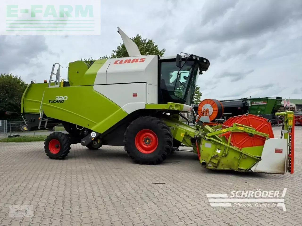CLAAS tucano 320 - Derliaus nuėmimo kombainas: foto 3 CLAAS tucano 320 - Derliaus nuėmimo kombainas: foto 3