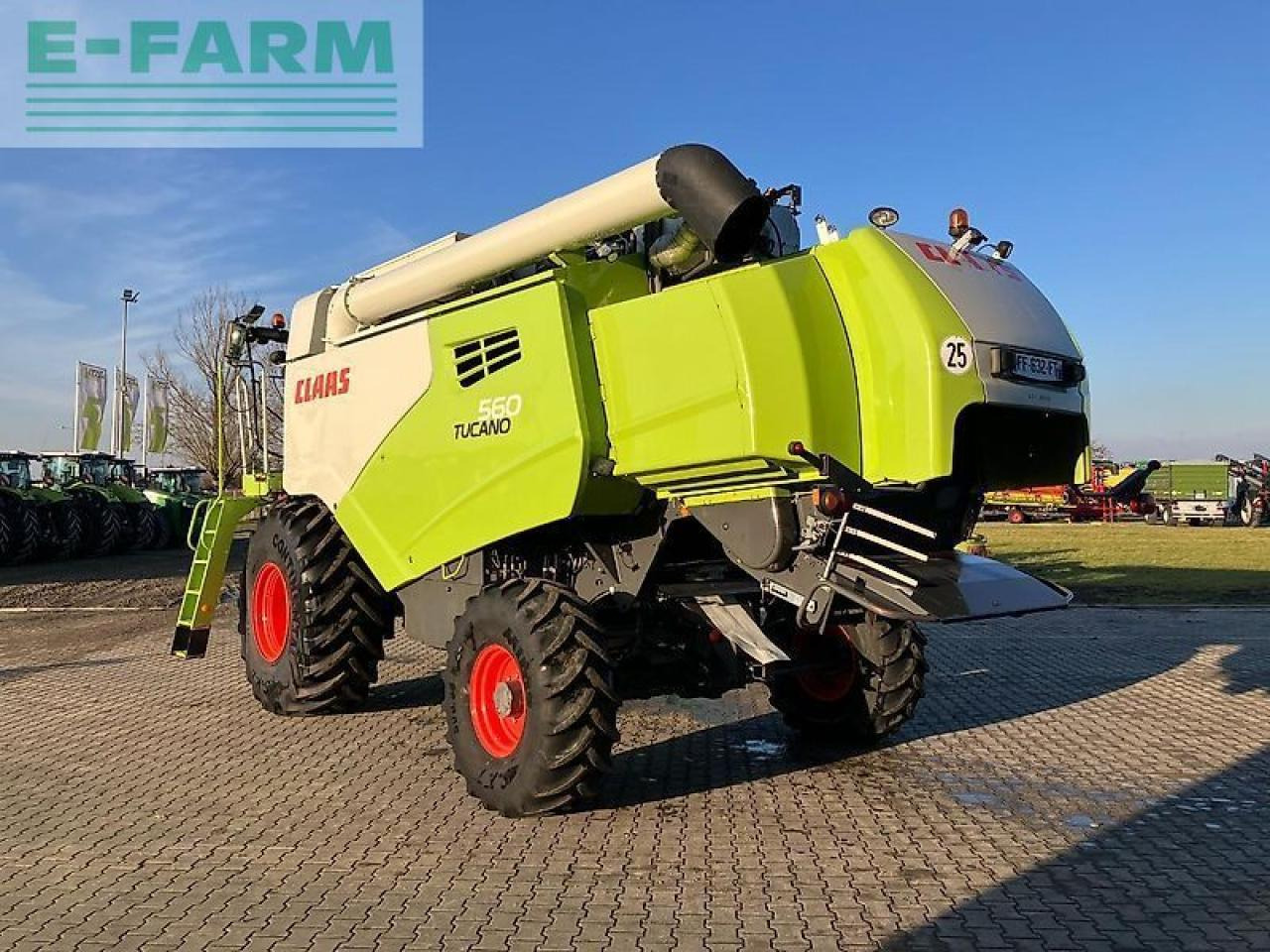 CLAAS tucano 560 - Derliaus nuėmimo kombainas: foto 5 CLAAS tucano 560 - Derliaus nuėmimo kombainas: foto 5