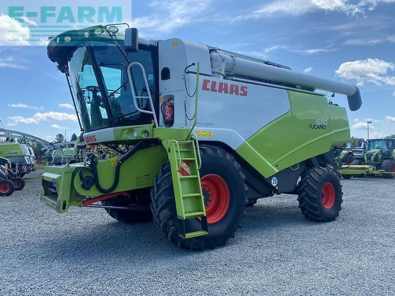 CLAAS tucano 570 - Derliaus nuėmimo kombainas: foto 5 CLAAS tucano 570 - Derliaus nuėmimo kombainas: foto 5