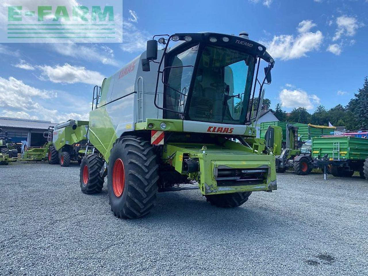 CLAAS tucano 570 - Derliaus nuėmimo kombainas: foto 2 CLAAS tucano 570 - Derliaus nuėmimo kombainas: foto 2