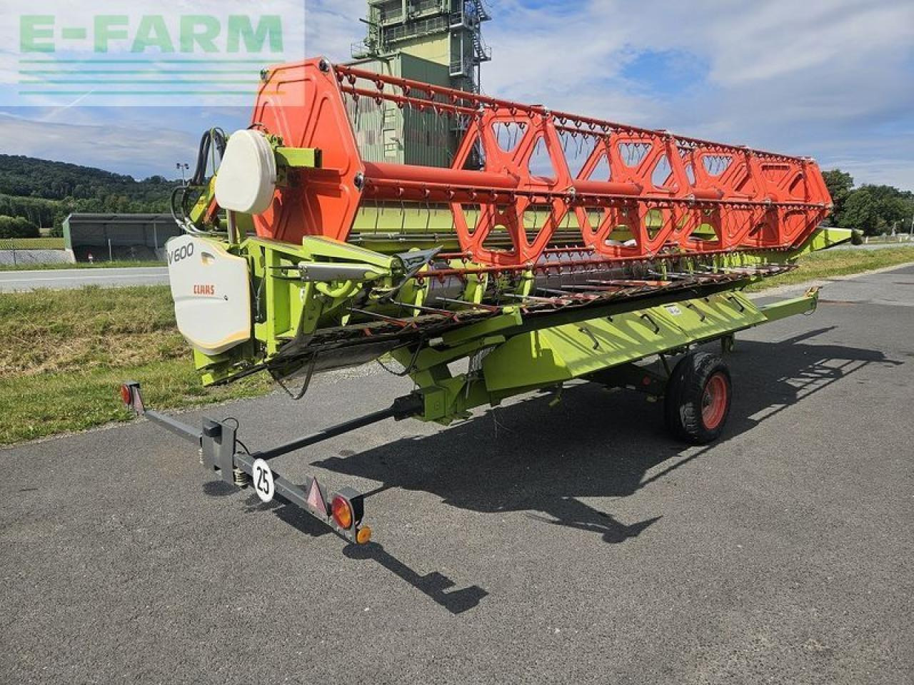 CLAAS v600 vario + raps - Grūdų pjaunamoji: foto 5 CLAAS v600 vario + raps - Grūdų pjaunamoji: foto 5