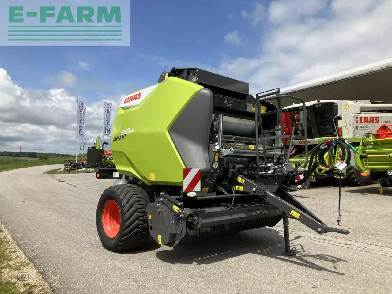 CLAAS variant 565 rc - Stačiakampių ryšulių presas: foto 1 CLAAS variant 565 rc - Stačiakampių ryšulių presas: foto 1
