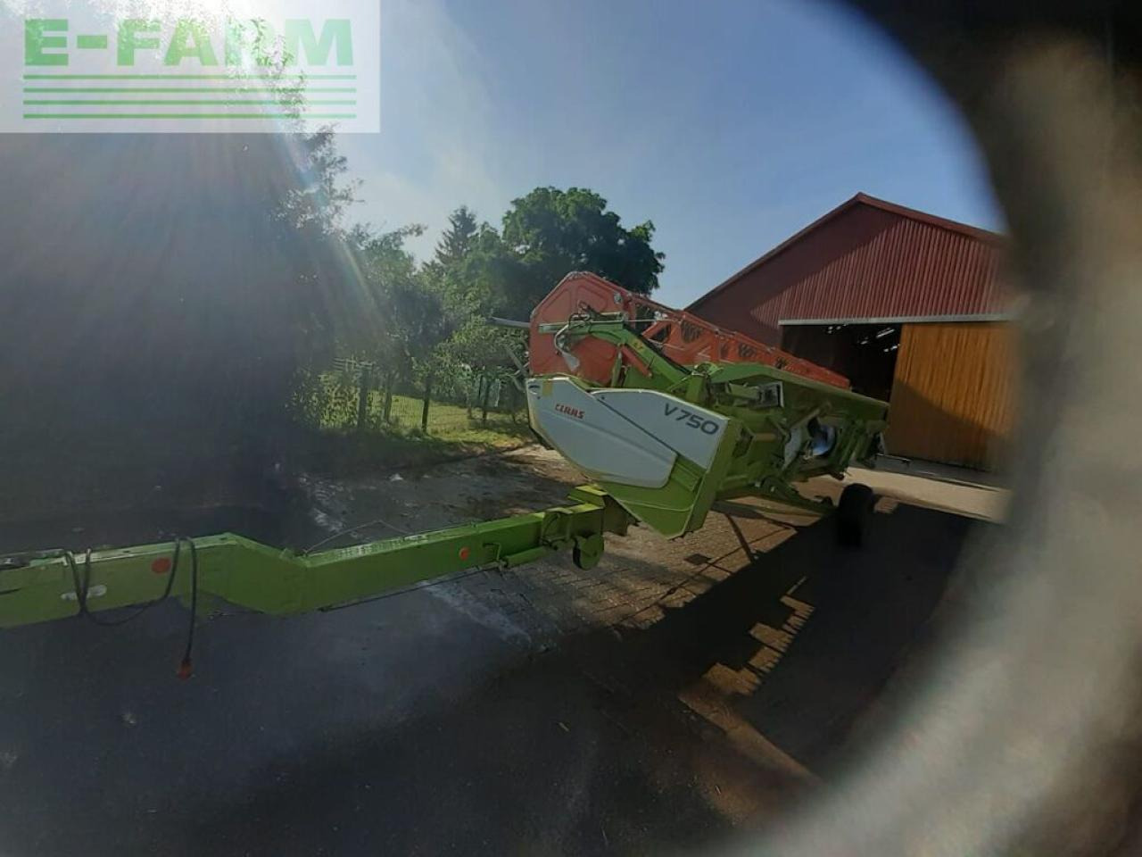 CLAAS vario-schneidwerk v 750 + transportwagen - Įranga už pašarų kombainai: foto 4 CLAAS vario-schneidwerk v 750 + transportwagen - Įranga už pašarų kombainai: foto 4