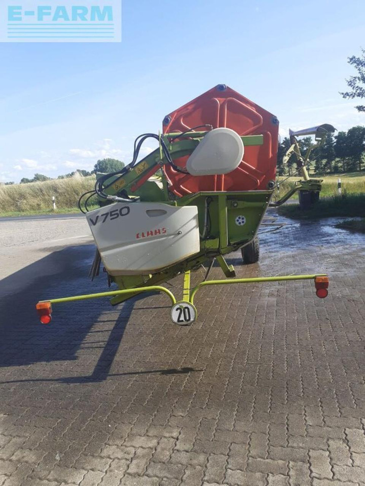 CLAAS vario-schneidwerk v 750 + transportwagen - Įranga už pašarų kombainai: foto 2 CLAAS vario-schneidwerk v 750 + transportwagen - Įranga už pašarų kombainai: foto 2