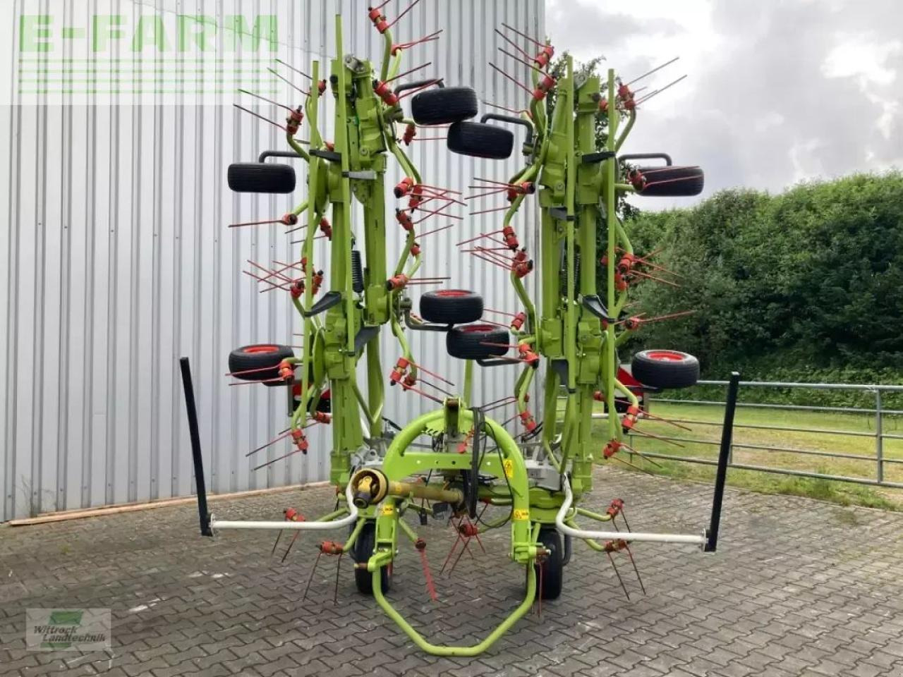 CLAAS volto 1100 - Šieno grėblys/ Vartytuvas: foto 5 CLAAS volto 1100 - Šieno grėblys/ Vartytuvas: foto 5