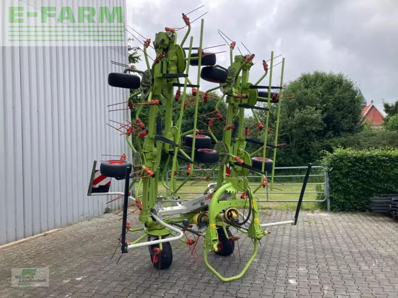 CLAAS volto 1100 - Šieno grėblys/ Vartytuvas: foto 1 CLAAS volto 1100 - Šieno grėblys/ Vartytuvas: foto 1