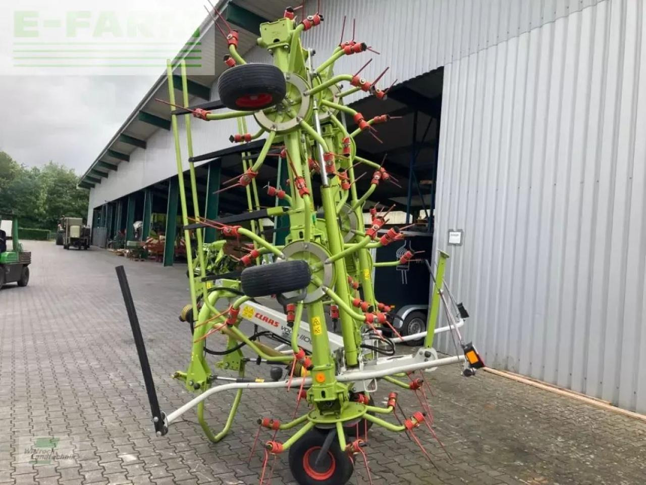 CLAAS volto 1100 - Šieno grėblys/ Vartytuvas: foto 2 CLAAS volto 1100 - Šieno grėblys/ Vartytuvas: foto 2