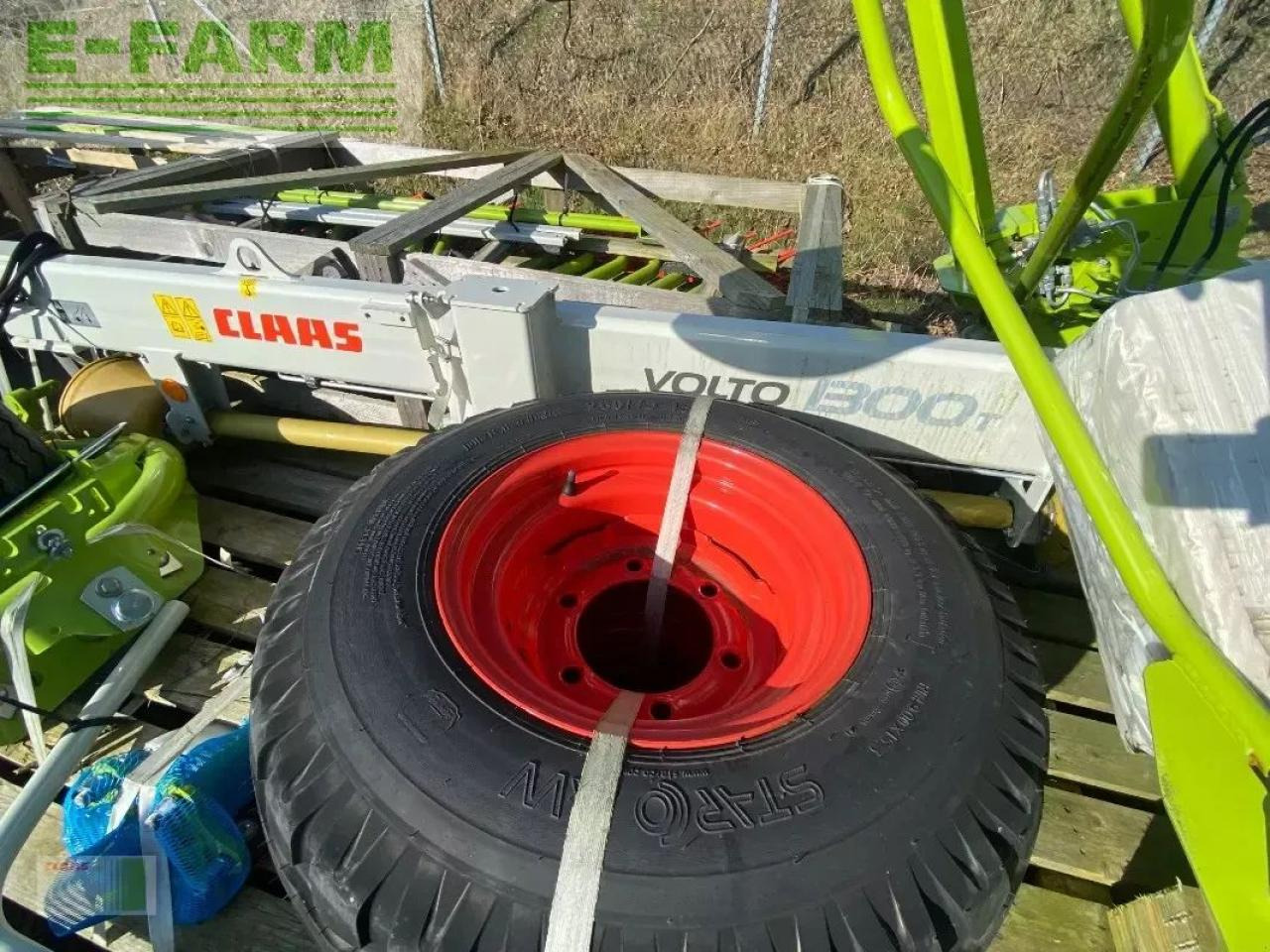 Šieno grėblys/ Vartytuvas CLAAS volto 1300 t: foto 7