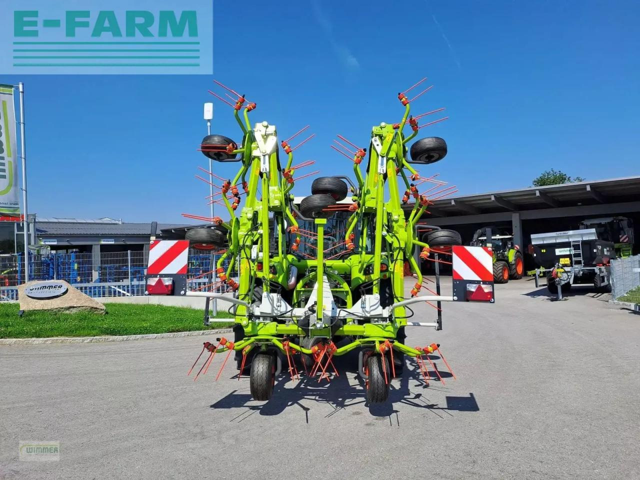 CLAAS volto 900 - Šieno grėblys/ Vartytuvas: foto 2 CLAAS volto 900 - Šieno grėblys/ Vartytuvas: foto 2