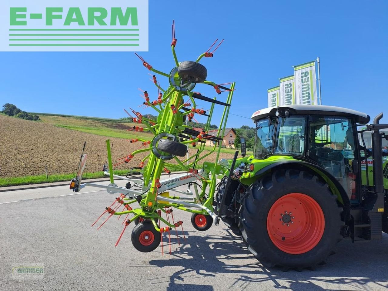 CLAAS volto 900 - Šieno grėblys/ Vartytuvas: foto 3 CLAAS volto 900 - Šieno grėblys/ Vartytuvas: foto 3