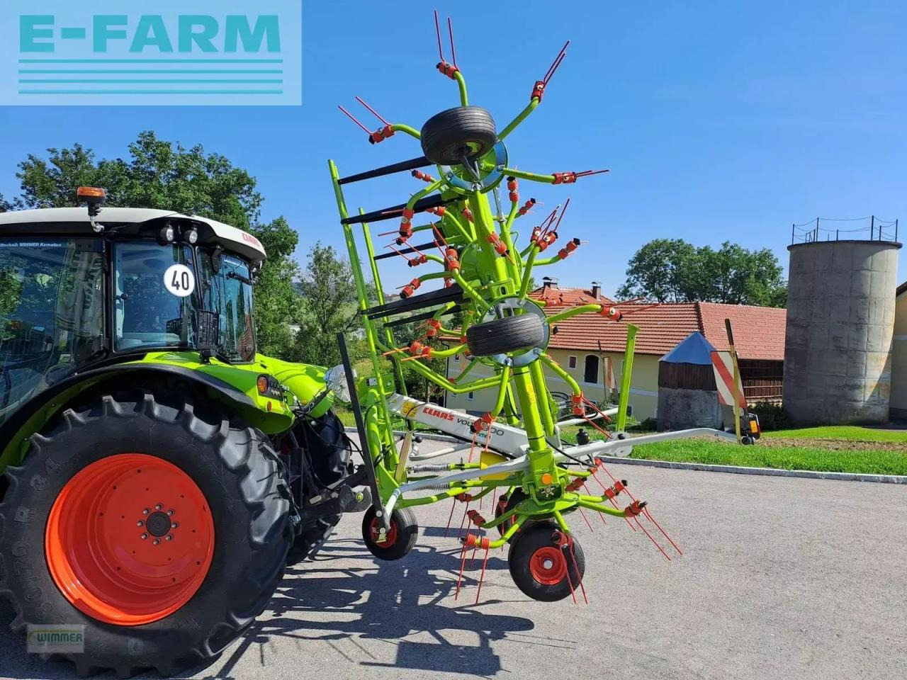 CLAAS volto 900 - Šieno grėblys/ Vartytuvas: foto 5 CLAAS volto 900 - Šieno grėblys/ Vartytuvas: foto 5