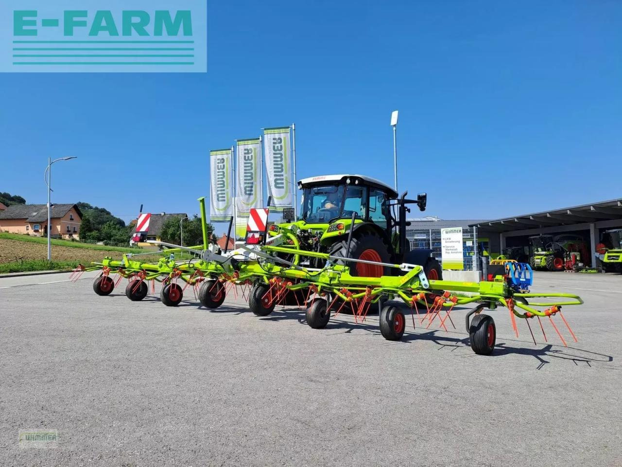 CLAAS volto 900 - Šieno grėblys/ Vartytuvas: foto 1 CLAAS volto 900 - Šieno grėblys/ Vartytuvas: foto 1