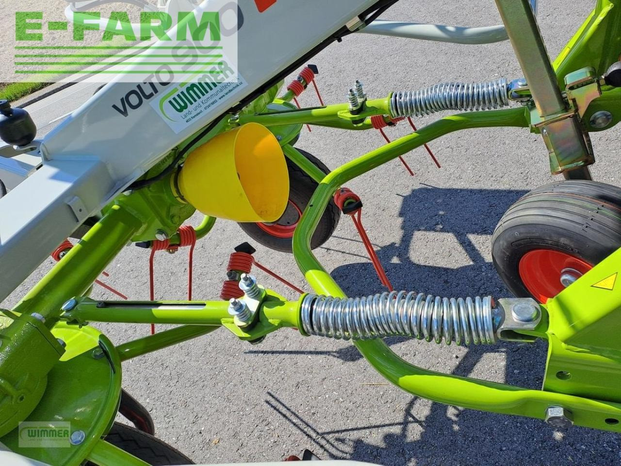 Šieno grėblys/ Vartytuvas CLAAS volto 900: foto 7