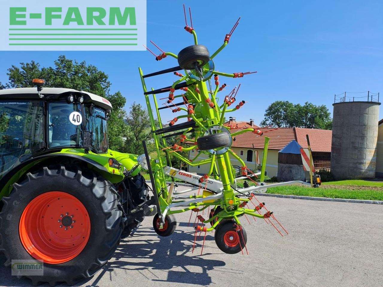 CLAAS volto 900 - Šieno grėblys/ Vartytuvas: foto 2 CLAAS volto 900 - Šieno grėblys/ Vartytuvas: foto 2
