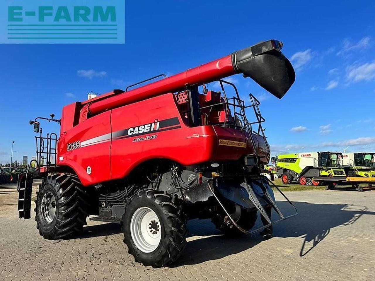 Case-IH 5088 - Derliaus nuėmimo kombainas: foto 5 Case-IH 5088 - Derliaus nuėmimo kombainas: foto 5