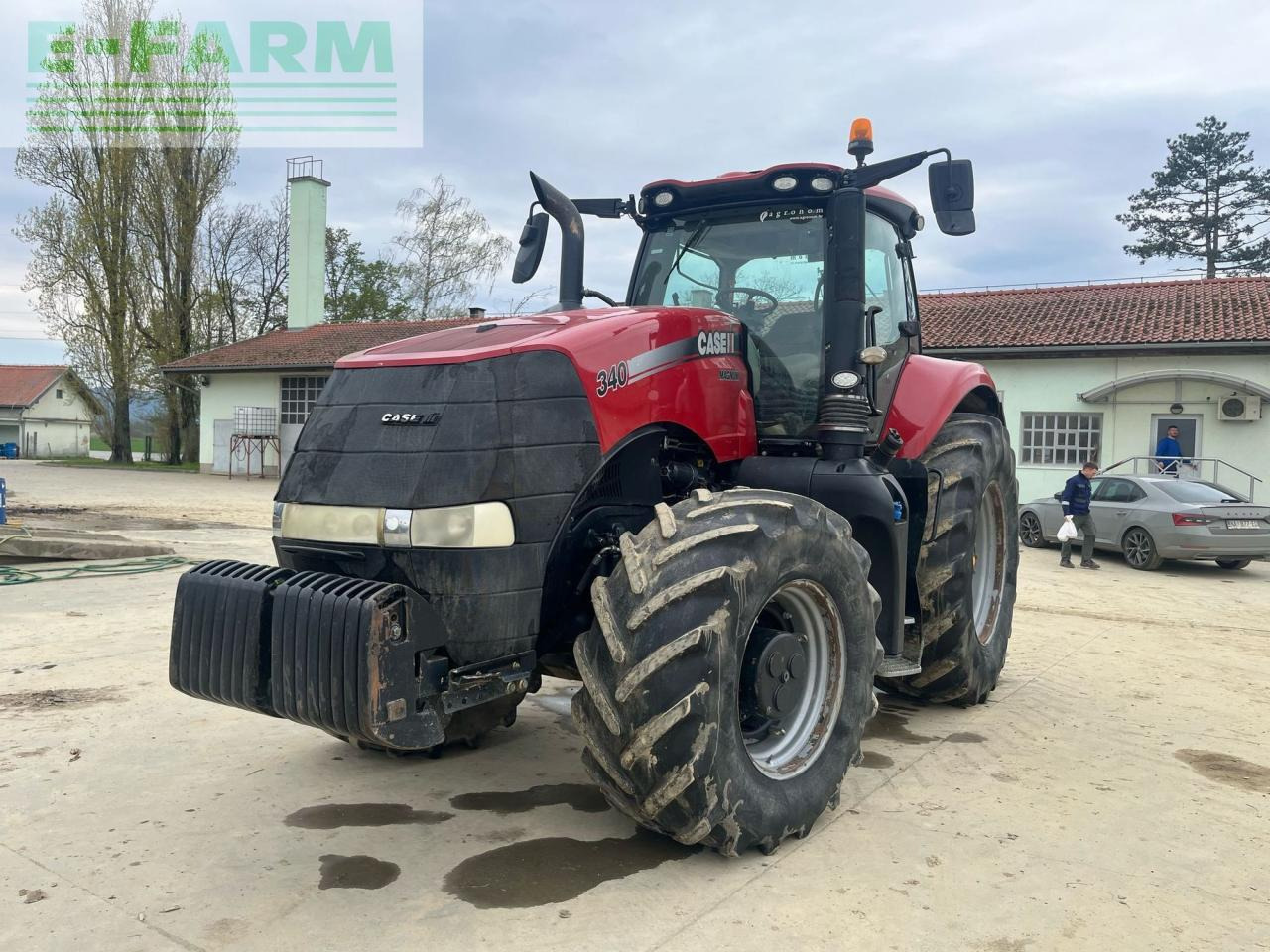 Case-IH Magnum 340 - Traktorius: foto 1 Case-IH Magnum 340 - Traktorius: foto 1
