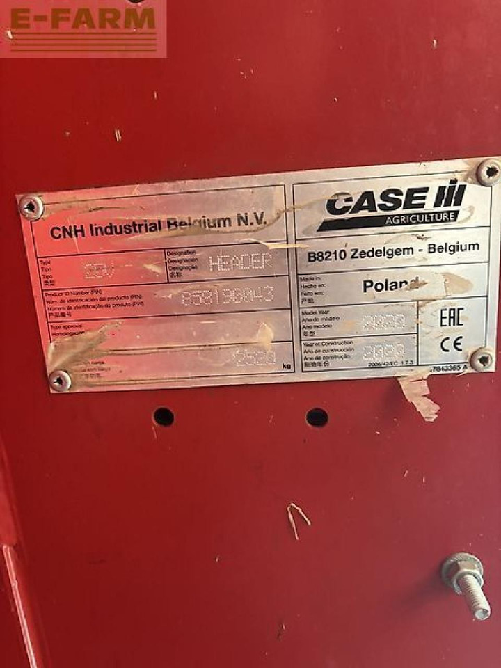 Derliaus nuėmimo kombainas Case-IH axial-flow 6140: foto 8 Derliaus nuėmimo kombainas Case-IH axial-flow 6140: foto 8