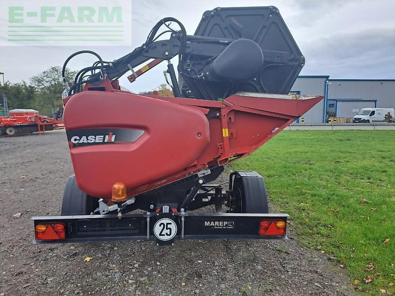 Derliaus nuėmimo kombainas Case-IH axial flow 7250: foto 12