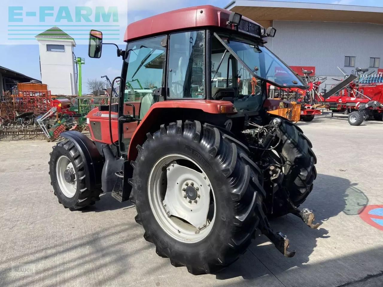 Case-IH cx 80 allrad - Traktorius: foto 5 Case-IH cx 80 allrad - Traktorius: foto 5