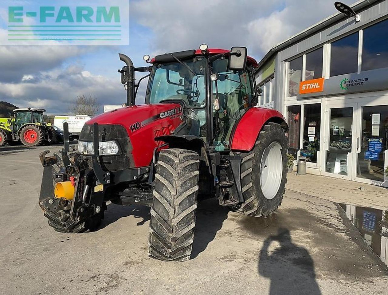Case-IH maxxum 110 niedrigdach mit fronthydraulik und zapfwelle - Traktorius: foto 1 Case-IH maxxum 110 niedrigdach mit fronthydraulik und zapfwelle - Traktorius: foto 1