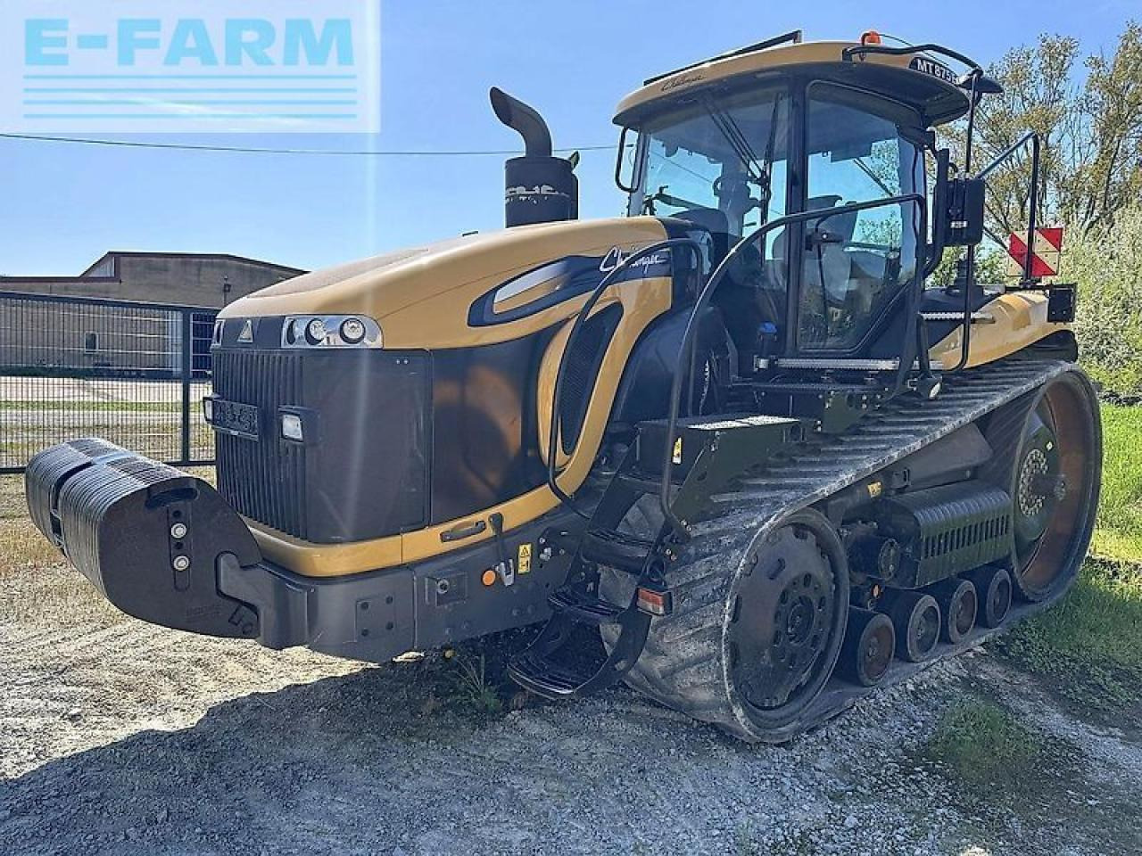 Challenger mt 875 e - Traktorius: foto 1 Challenger mt 875 e - Traktorius: foto 1