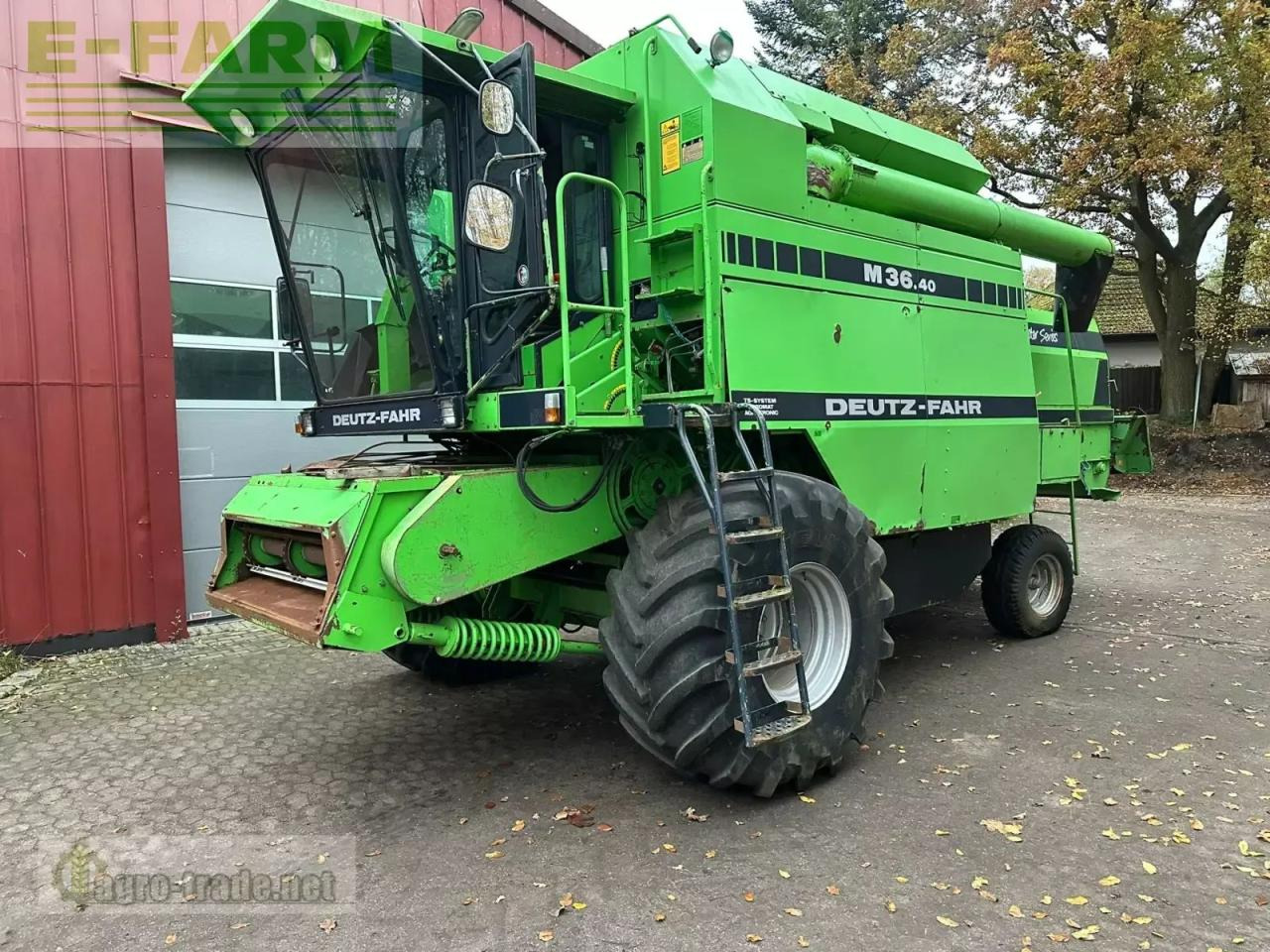 Deutz-Fahr 3640 - Derliaus nuėmimo kombainas: foto 1 Deutz-Fahr 3640 - Derliaus nuėmimo kombainas: foto 1