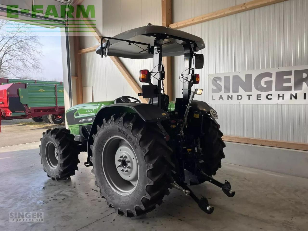 Deutz-Fahr 4070 e - Traktorius: foto 5 Deutz-Fahr 4070 e - Traktorius: foto 5