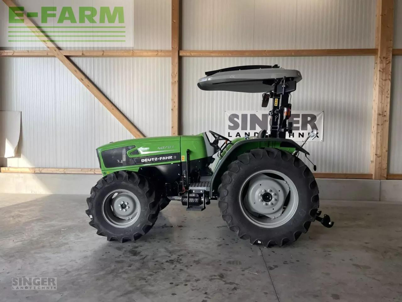Deutz-Fahr 4070 e - Traktorius: foto 4 Deutz-Fahr 4070 e - Traktorius: foto 4