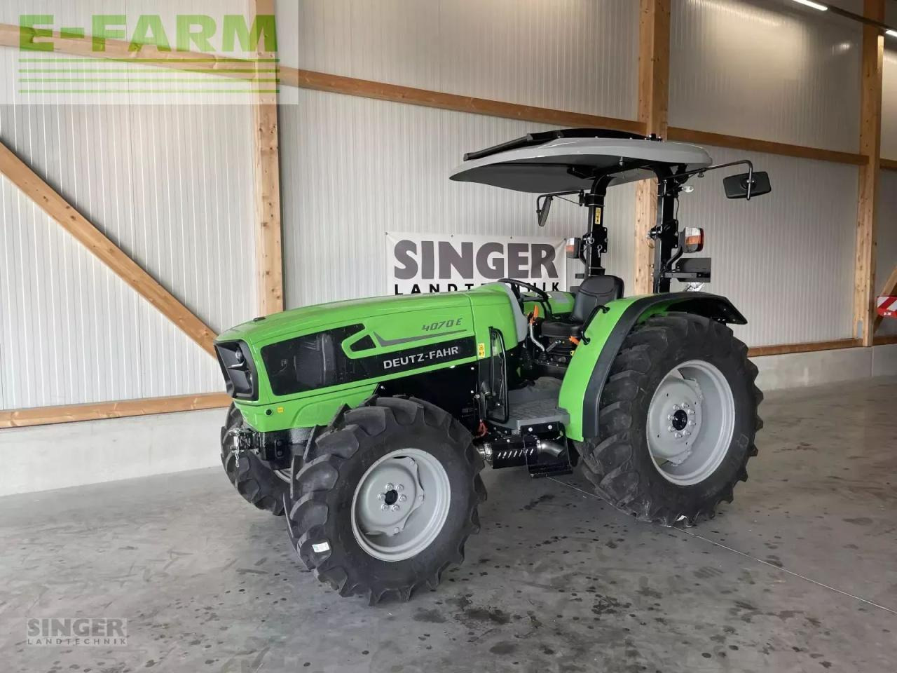 Deutz-Fahr 4070 e - Traktorius: foto 3 Deutz-Fahr 4070 e - Traktorius: foto 3