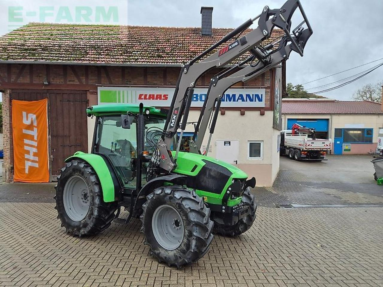 Deutz-Fahr 5105.4 g mit frontlader - Traktorius: foto 1 Deutz-Fahr 5105.4 g mit frontlader - Traktorius: foto 1