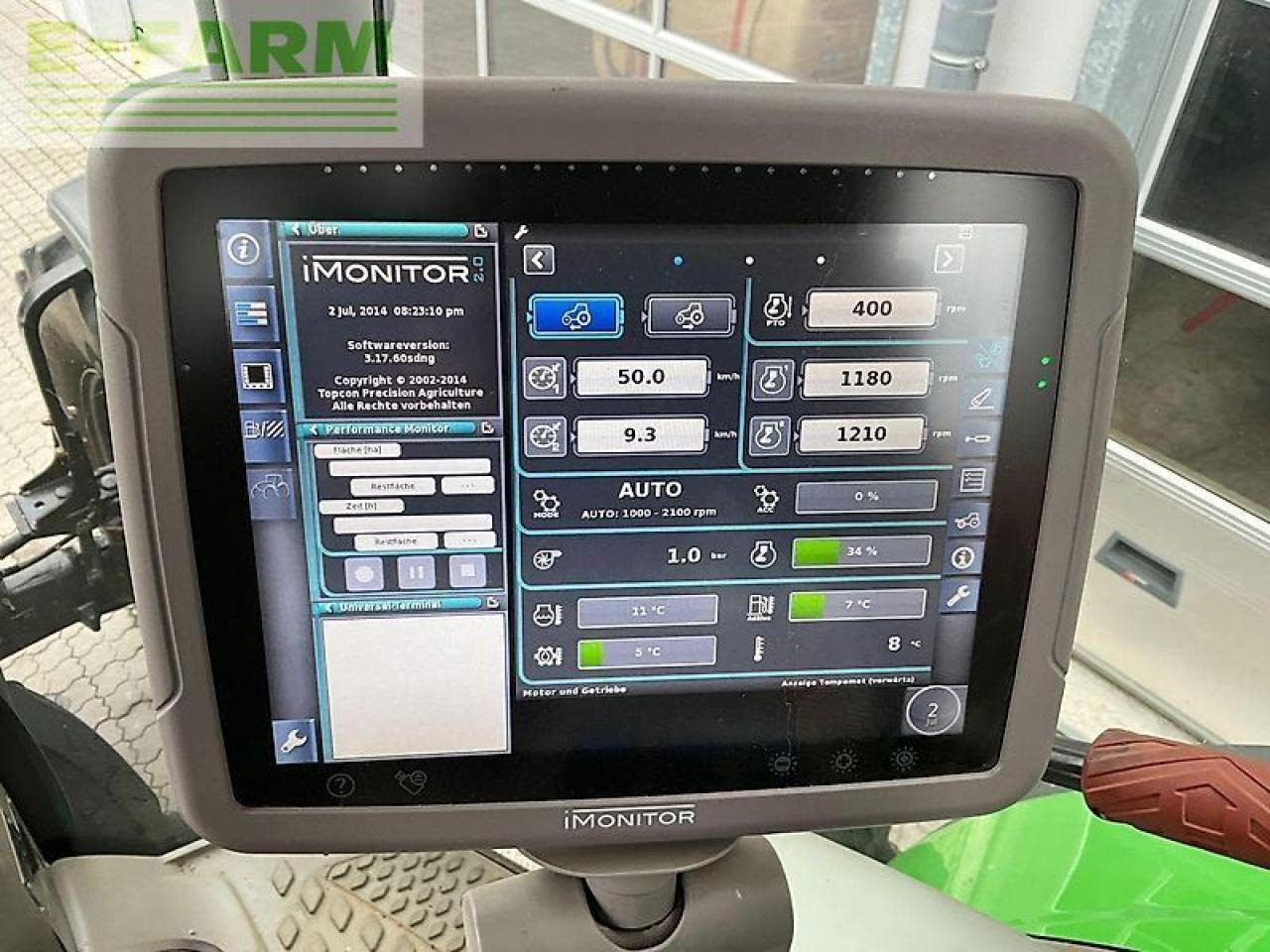 Traktorius Deutz-Fahr 7250 ttv: foto 11