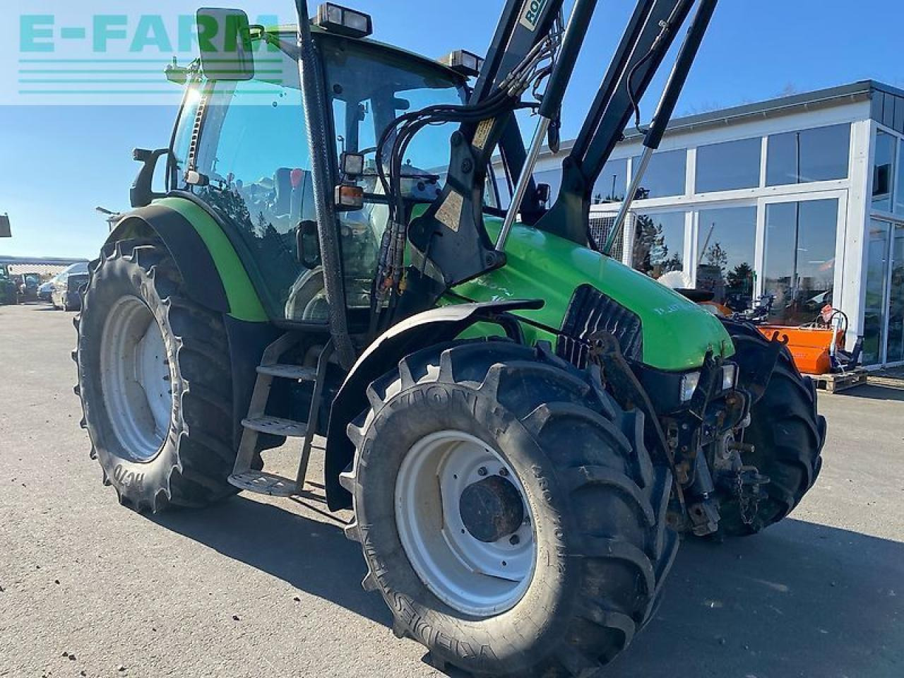 Deutz-Fahr agrotron 106 mit frontlader - Traktorius: foto 1 Deutz-Fahr agrotron 106 mit frontlader - Traktorius: foto 1