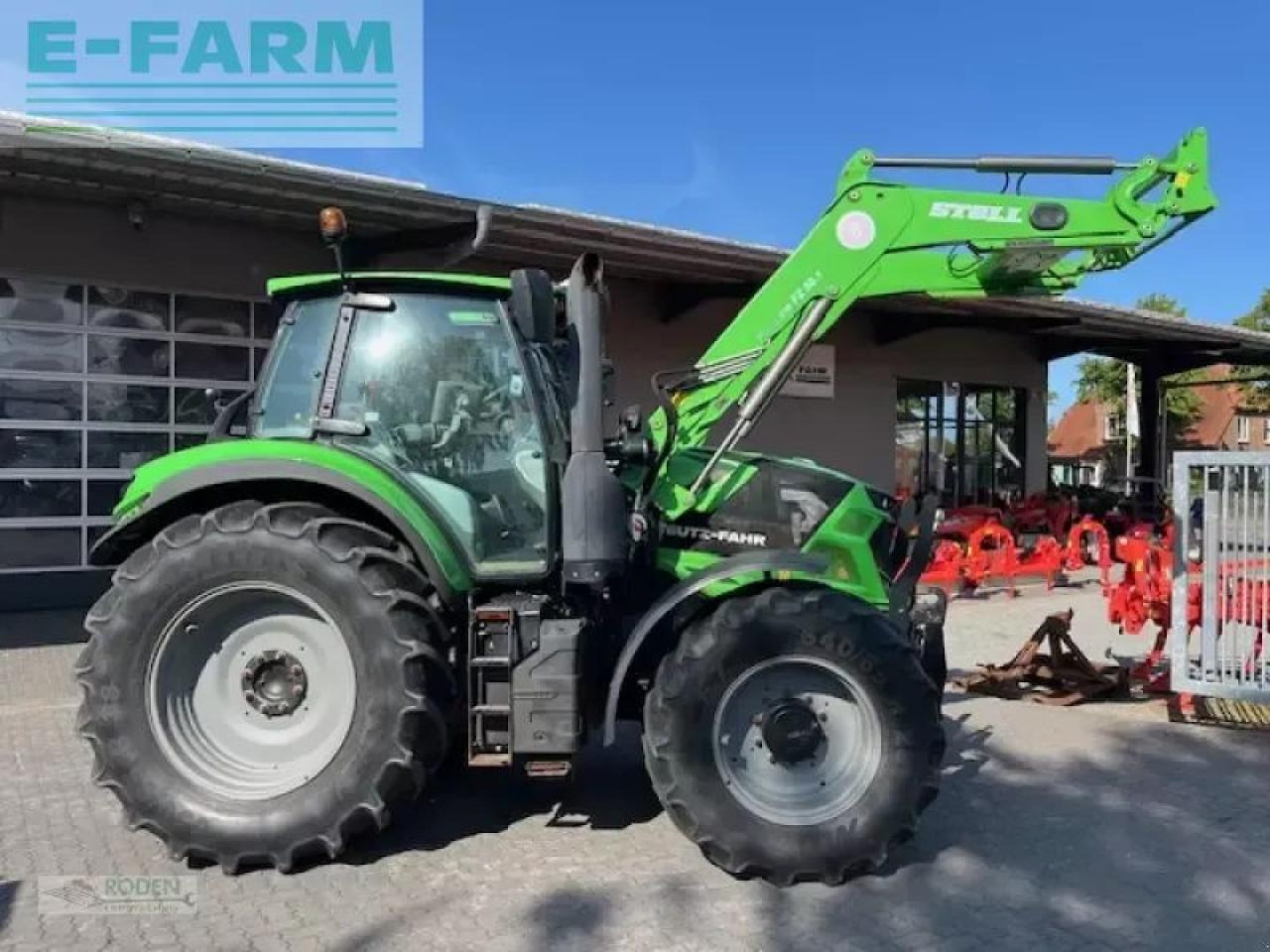Deutz-Fahr agrotron 6165.4 ttv TTV - Traktorius: foto 4 Deutz-Fahr agrotron 6165.4 ttv TTV - Traktorius: foto 4