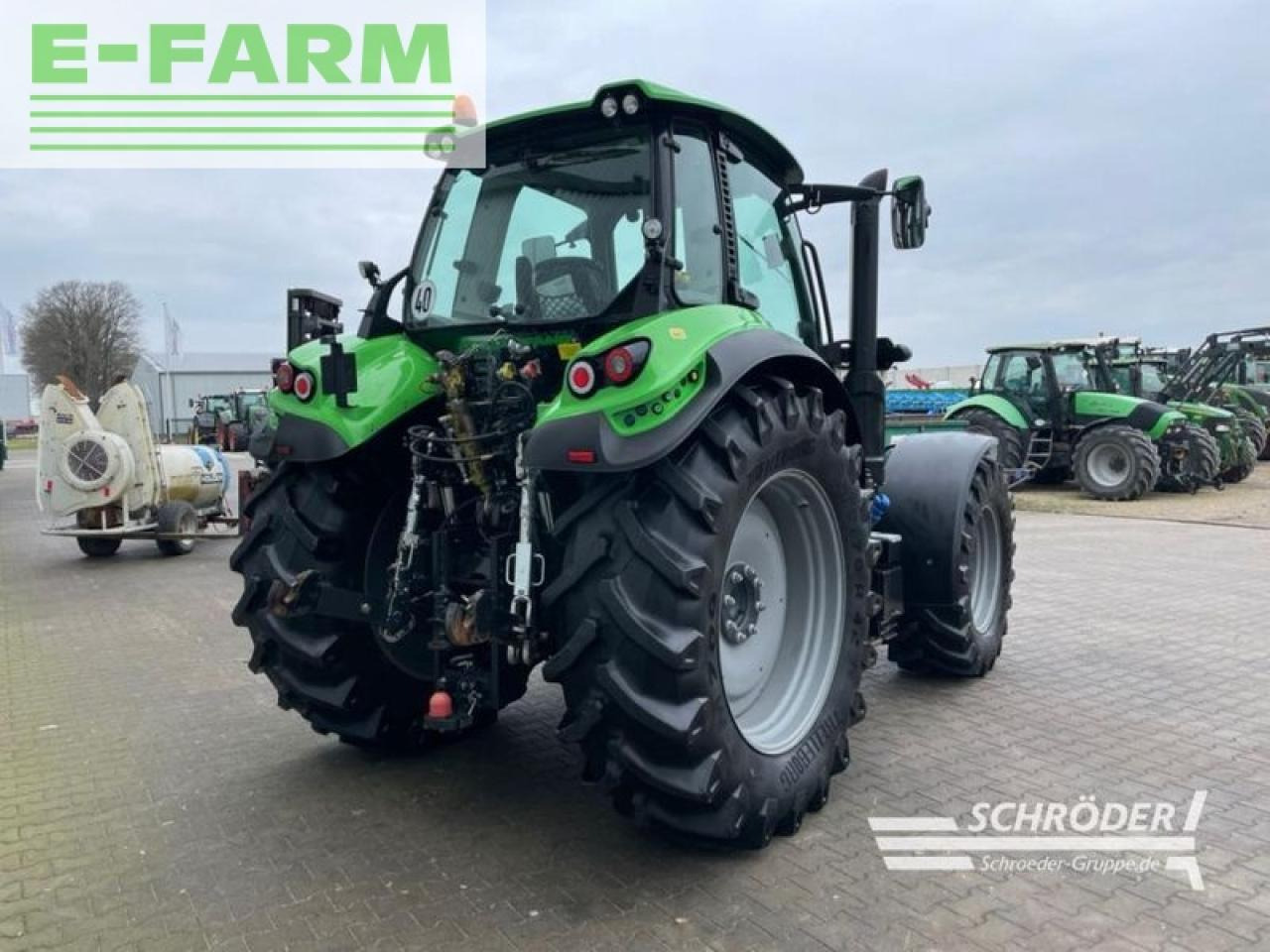 Deutz-Fahr agrotron 6190 ttv TTV - Traktorius: foto 3 Deutz-Fahr agrotron 6190 ttv TTV - Traktorius: foto 3