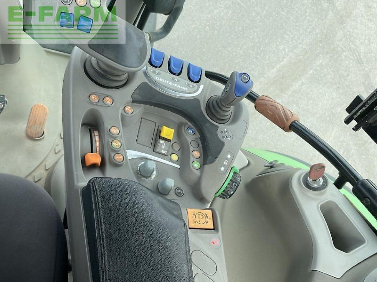 Traktorius Deutz-Fahr agrotron 7250 ttv: foto 7