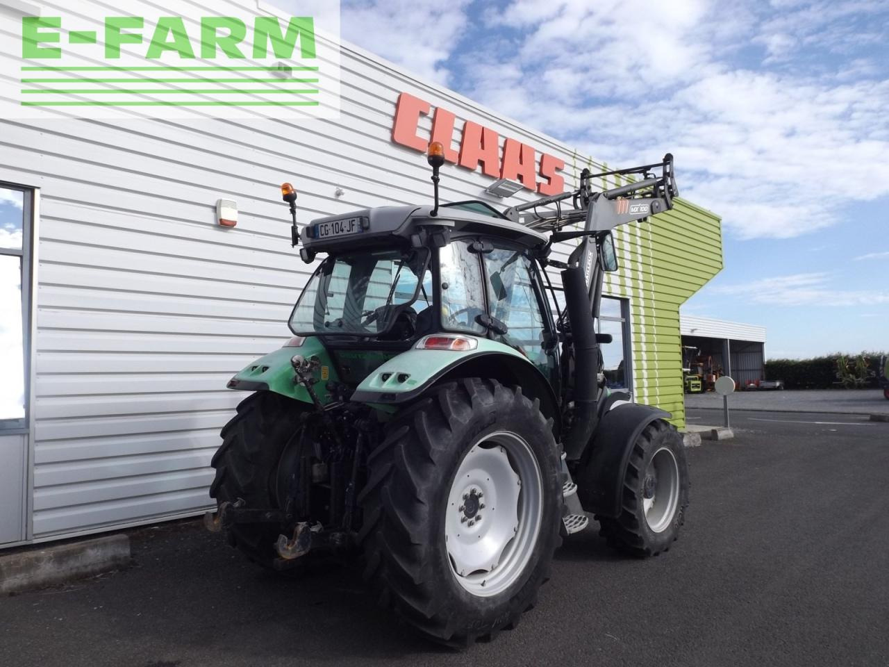 Traktorius Deutz-Fahr agrotron k 420 & mx 100: foto 7