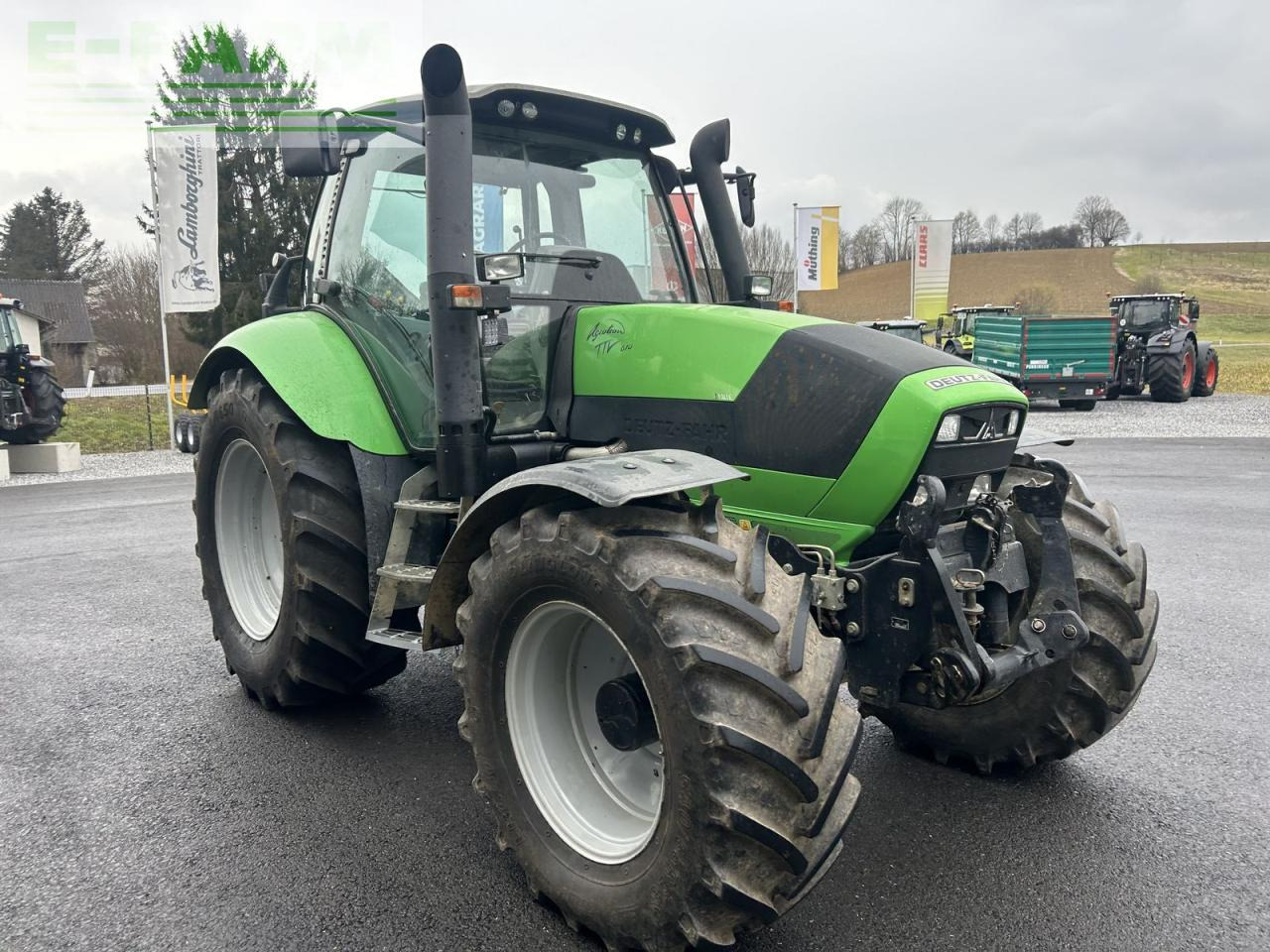 Traktorius Deutz-Fahr agrotron ttv 610: foto 6