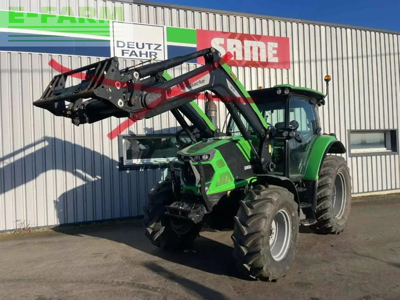Deutz-Fahr tracteur agricole serie6ttvagrotron 6120 ttv (c) d - Traktorius: foto 1 Deutz-Fahr tracteur agricole serie6ttvagrotron 6120 ttv (c) d - Traktorius: foto 1