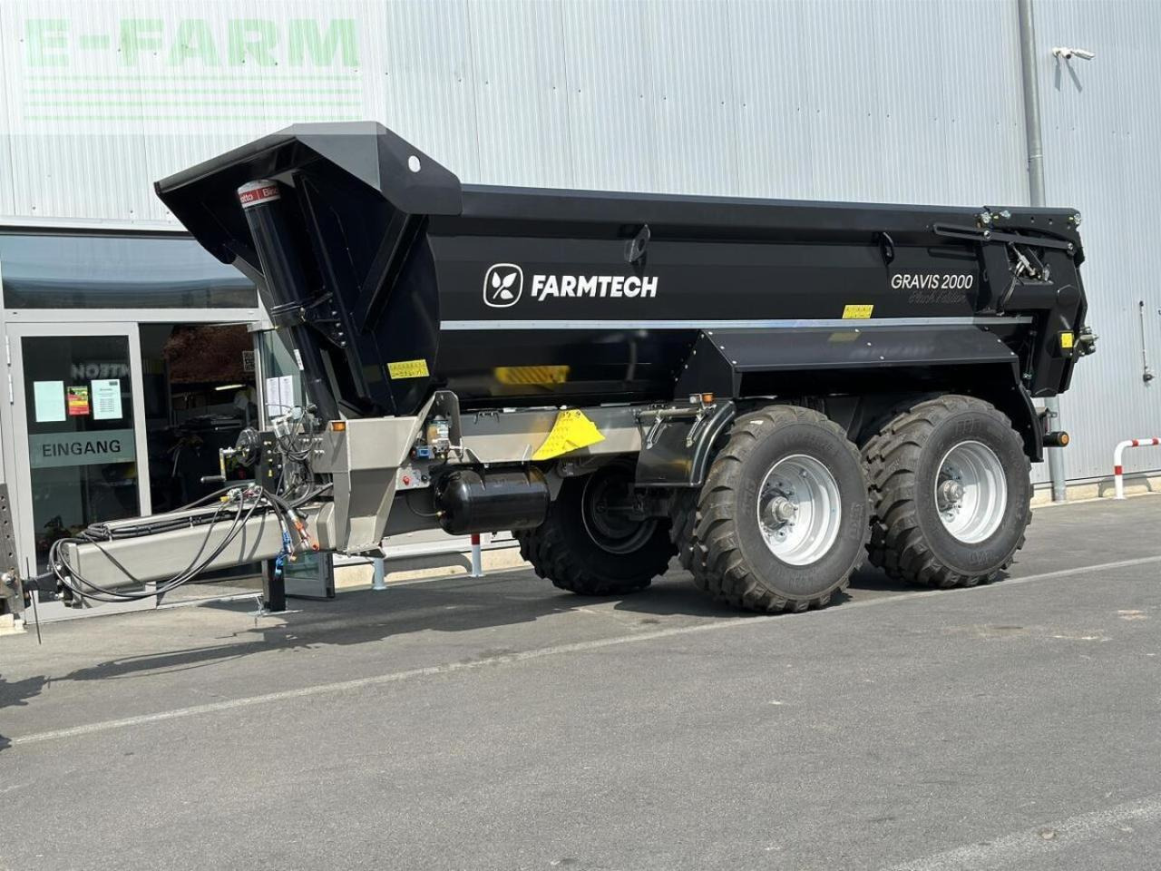 Farmtech gravis 2000 hardox black edition - Savivartė traktorinė priekaba: foto 2 Farmtech gravis 2000 hardox black edition - Savivartė traktorinė priekaba: foto 2