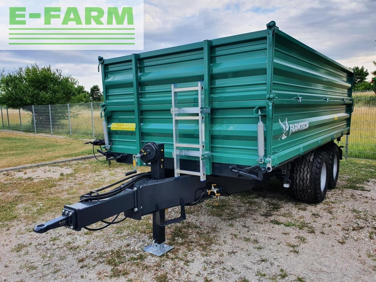Farmtech tdk 1500s - Savivartė traktorinė priekaba: foto 1 Farmtech tdk 1500s - Savivartė traktorinė priekaba: foto 1
