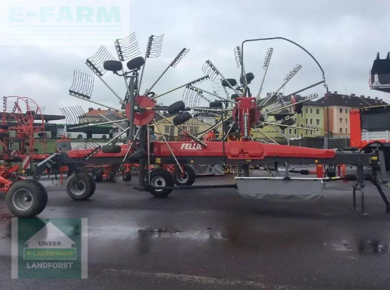 Fella juras 7850 pro - Šieno grėblys/ Vartytuvas: foto 1 Fella juras 7850 pro - Šieno grėblys/ Vartytuvas: foto 1