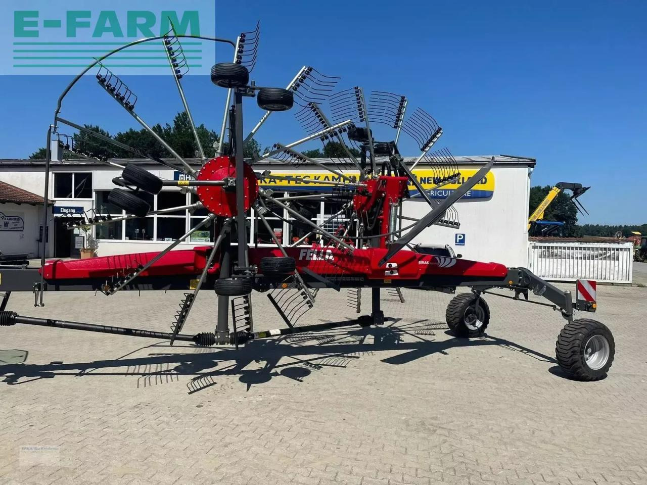 Fella juras 7850 pro - Šieno grėblys/ Vartytuvas: foto 1 Fella juras 7850 pro - Šieno grėblys/ Vartytuvas: foto 1