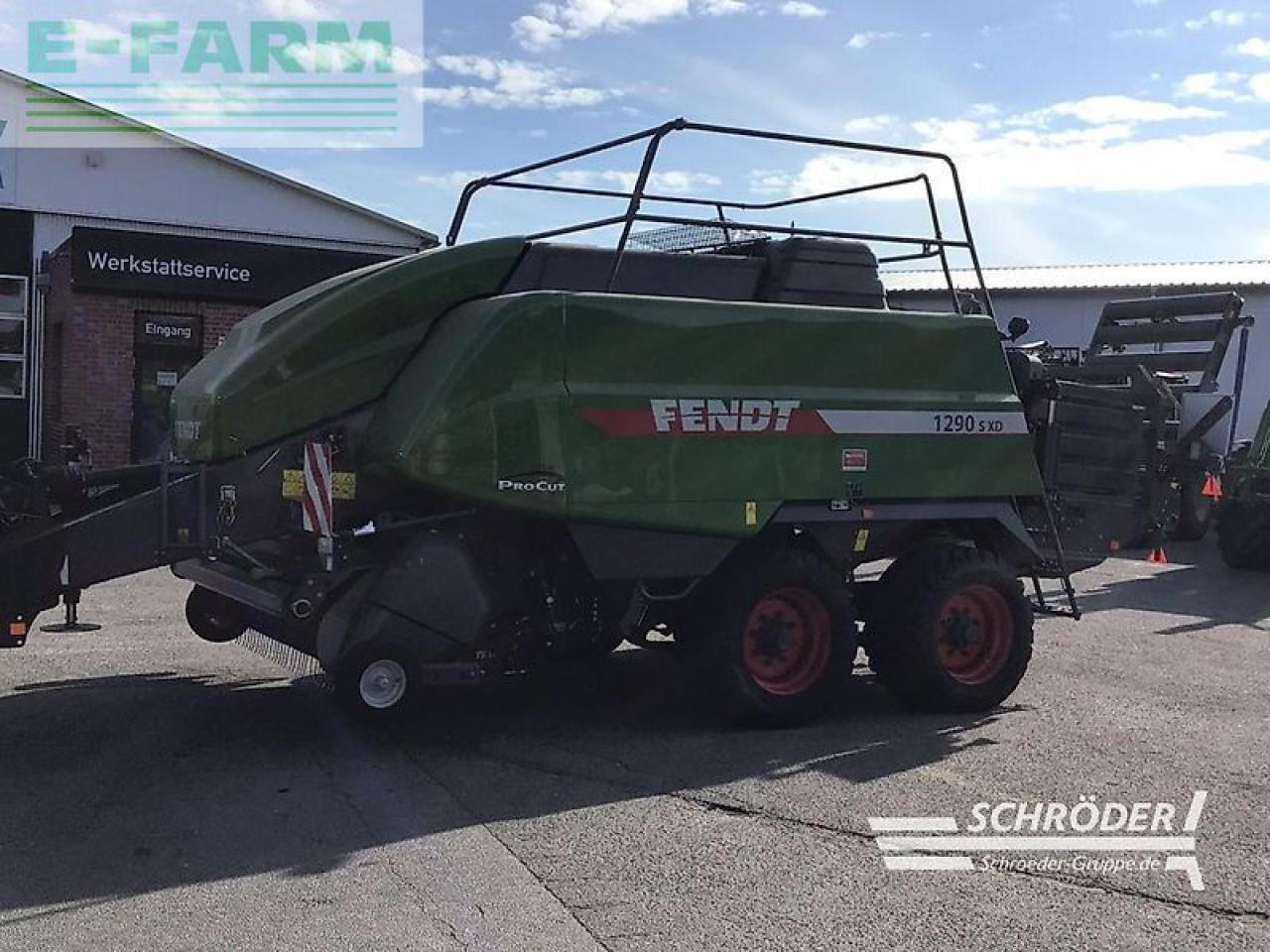 Fendt 1290 xd - nur 4000 ballen ! - Stačiakampių ryšulių presas: foto 4 Fendt 1290 xd - nur 4000 ballen ! - Stačiakampių ryšulių presas: foto 4