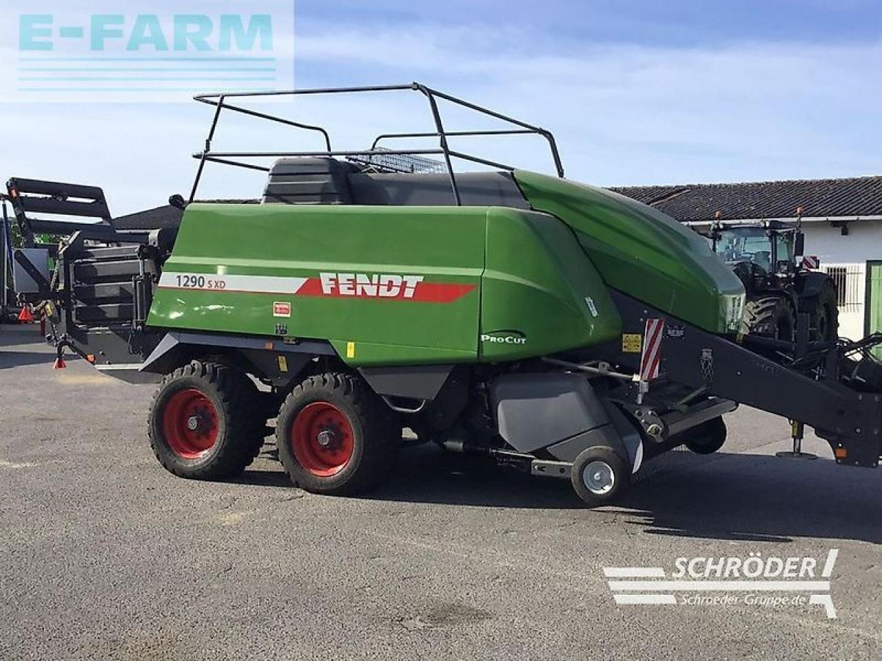 Fendt 1290 xd - nur 4000 ballen ! - Stačiakampių ryšulių presas: foto 1 Fendt 1290 xd - nur 4000 ballen ! - Stačiakampių ryšulių presas: foto 1