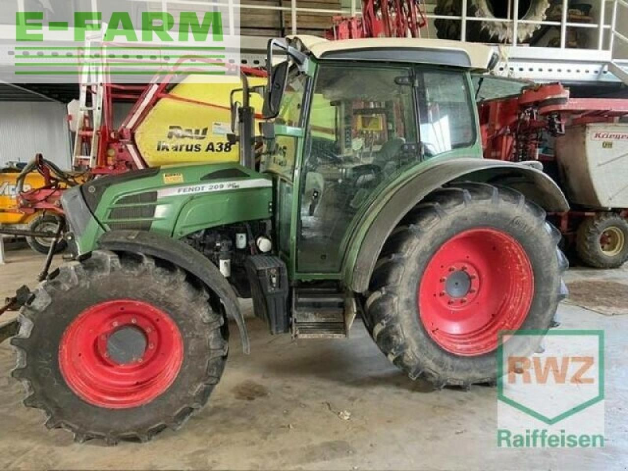Fendt 209 vario - Traktorius: foto 1 Fendt 209 vario - Traktorius: foto 1