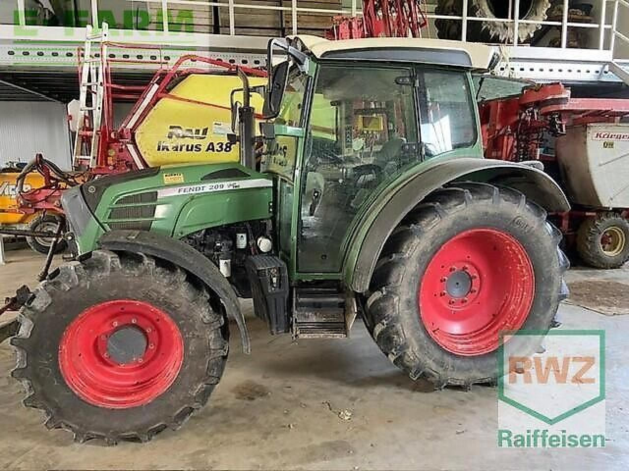 Fendt 209 vario - Traktorius: foto 1 Fendt 209 vario - Traktorius: foto 1