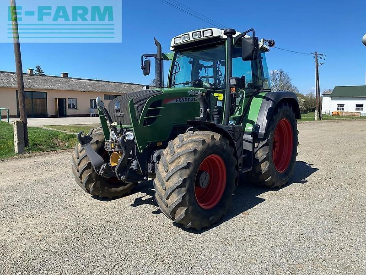Fendt 313 vario - Traktorius: foto 1 Fendt 313 vario - Traktorius: foto 1