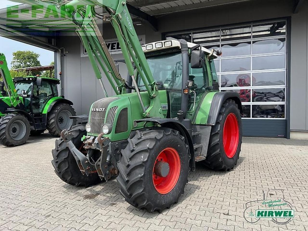 Fendt 412 vario - Traktorius: foto 4 Fendt 412 vario - Traktorius: foto 4