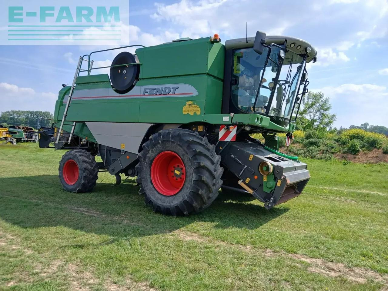 Fendt 6270l - Derliaus nuėmimo kombainas: foto 1 Fendt 6270l - Derliaus nuėmimo kombainas: foto 1